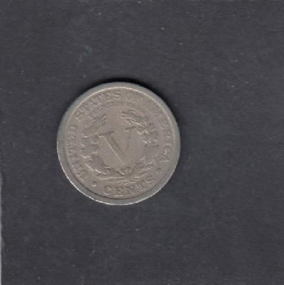 Beschrijving: 5 Cent LIBERTY